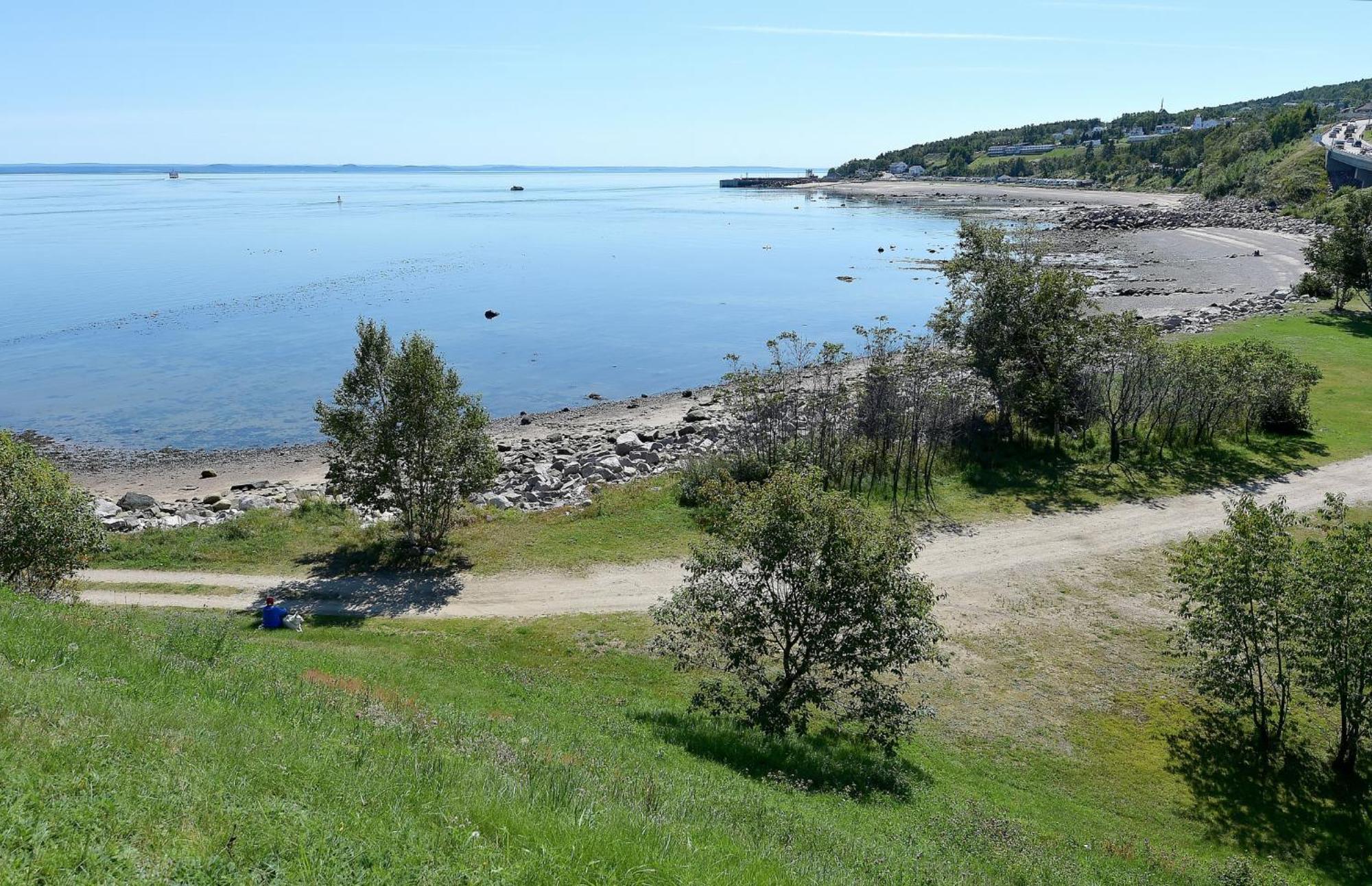 Motel Et Chalets Bo-Fleuve Evangeline Saint-Siméon Habitación foto