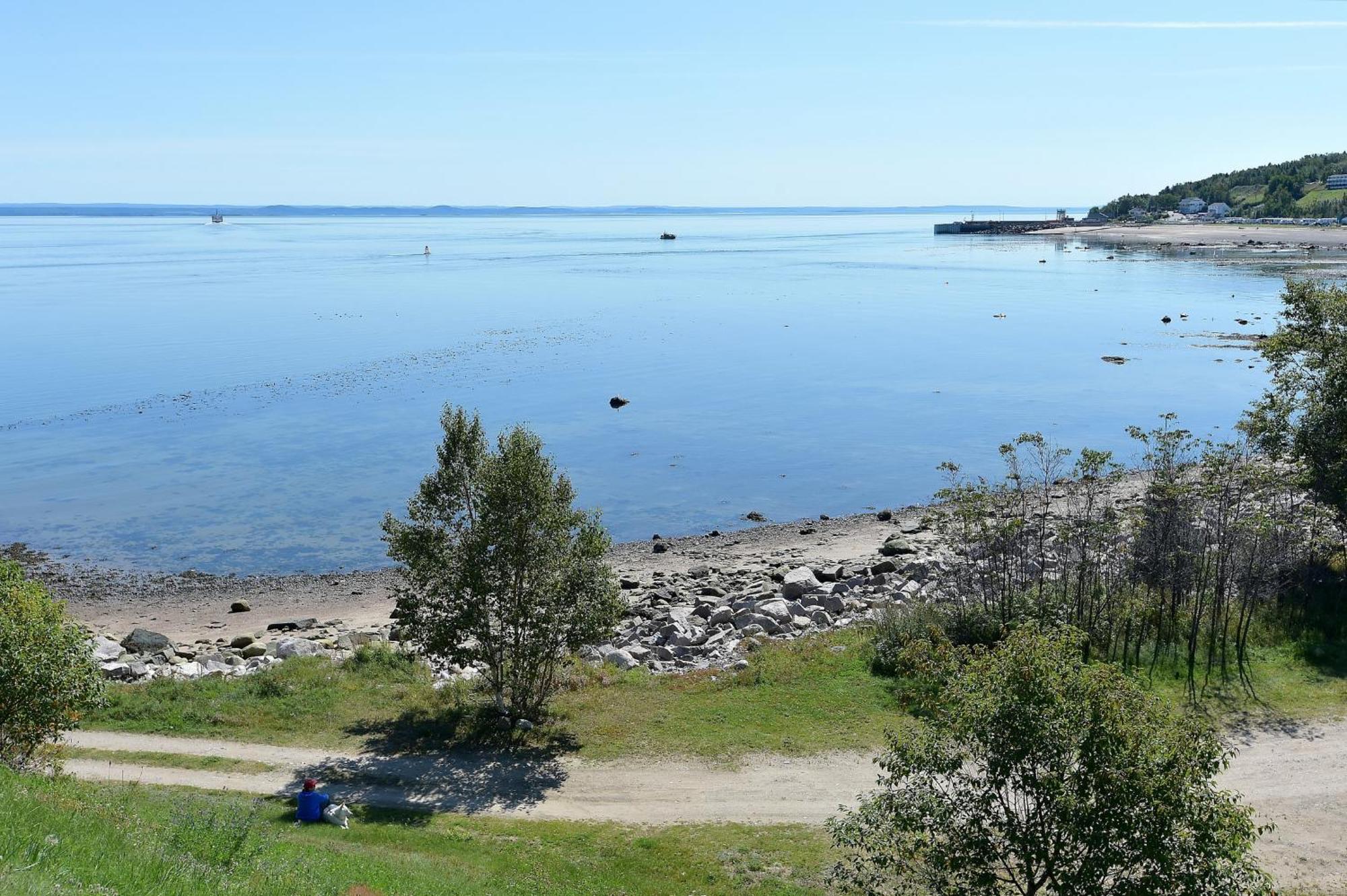 Motel Et Chalets Bo-Fleuve Evangeline Saint-Siméon Habitación foto